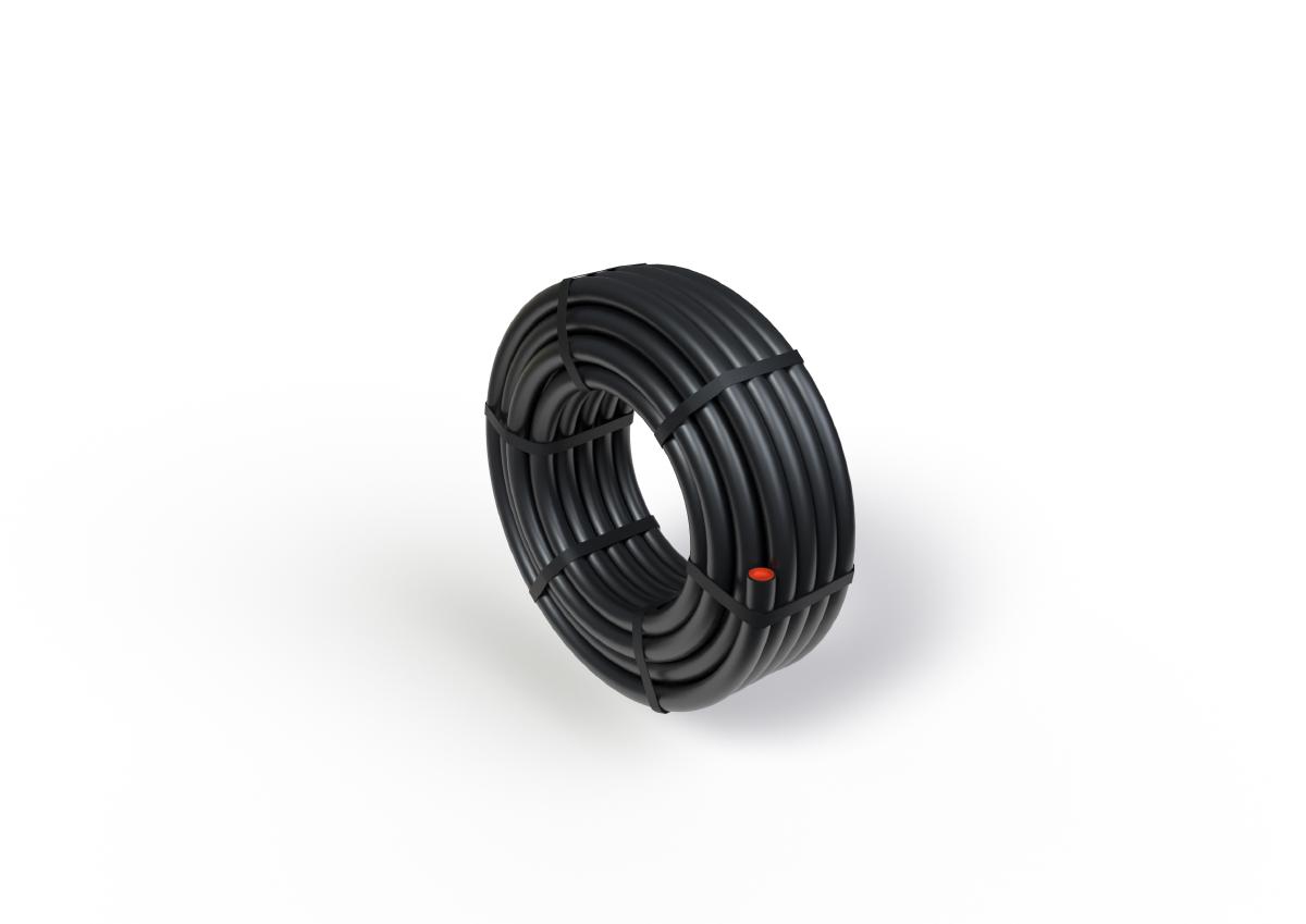 OHM PE-HD IND 25x2,3 Rg. 100m (SKU R25231001), SDR 11, PN 16, Material PE100